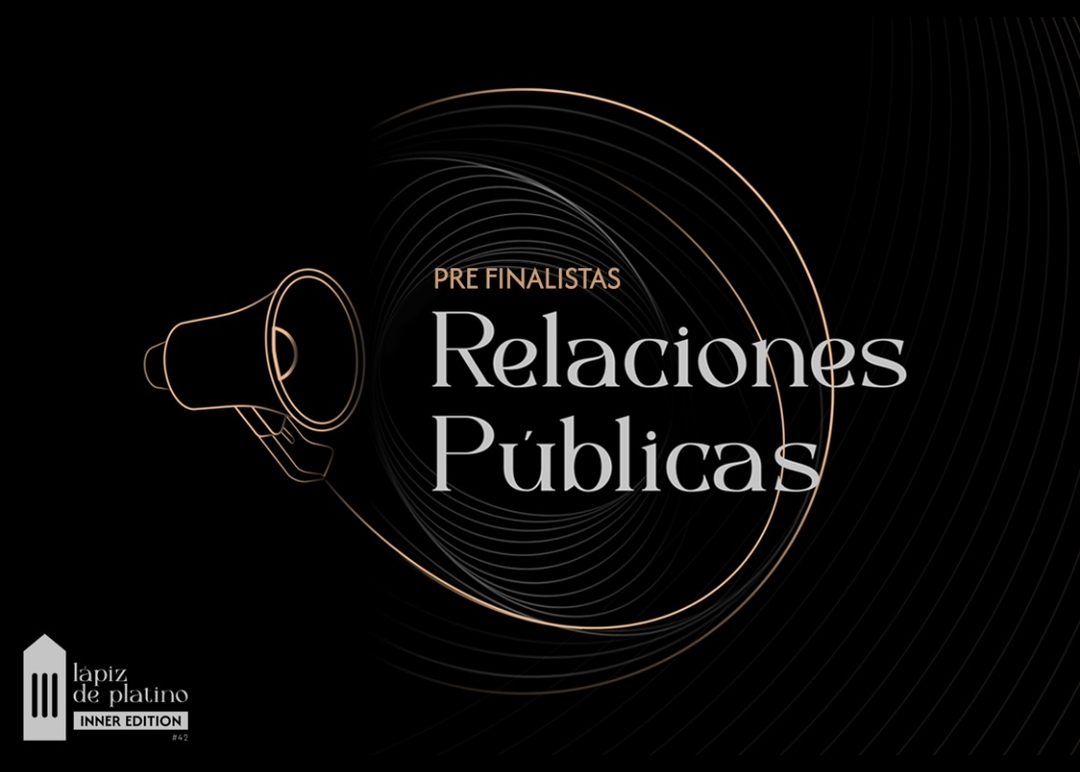Portada de Los Pre Finalistas del Lápiz de Platino de RRPP