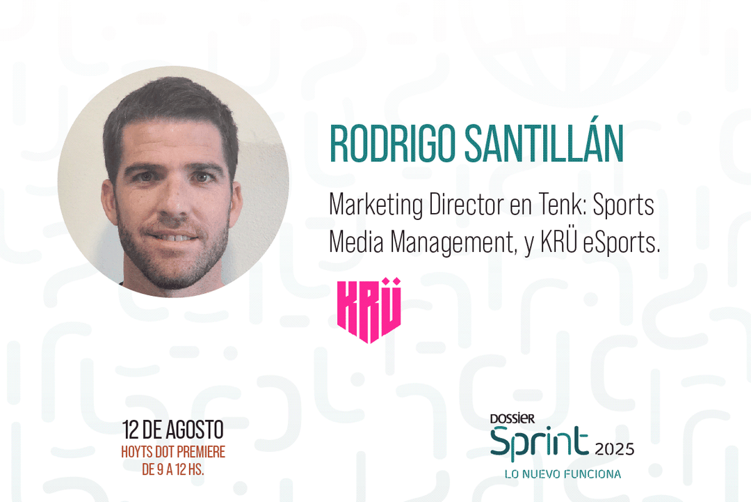 Portada de Rodrigo Santillán en Dossier Sprint 2025